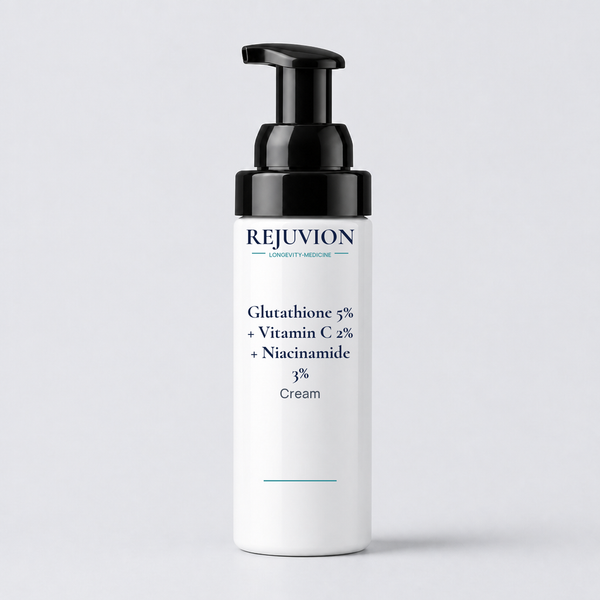 GLUTATHIONE 5% + VITAMIN C 2% + NIACINAMIDE 3% CREAM